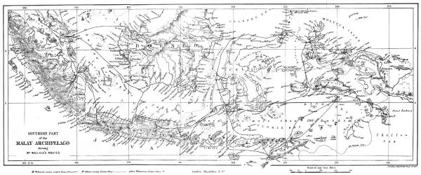 Mapa do Arquipélago Malaio